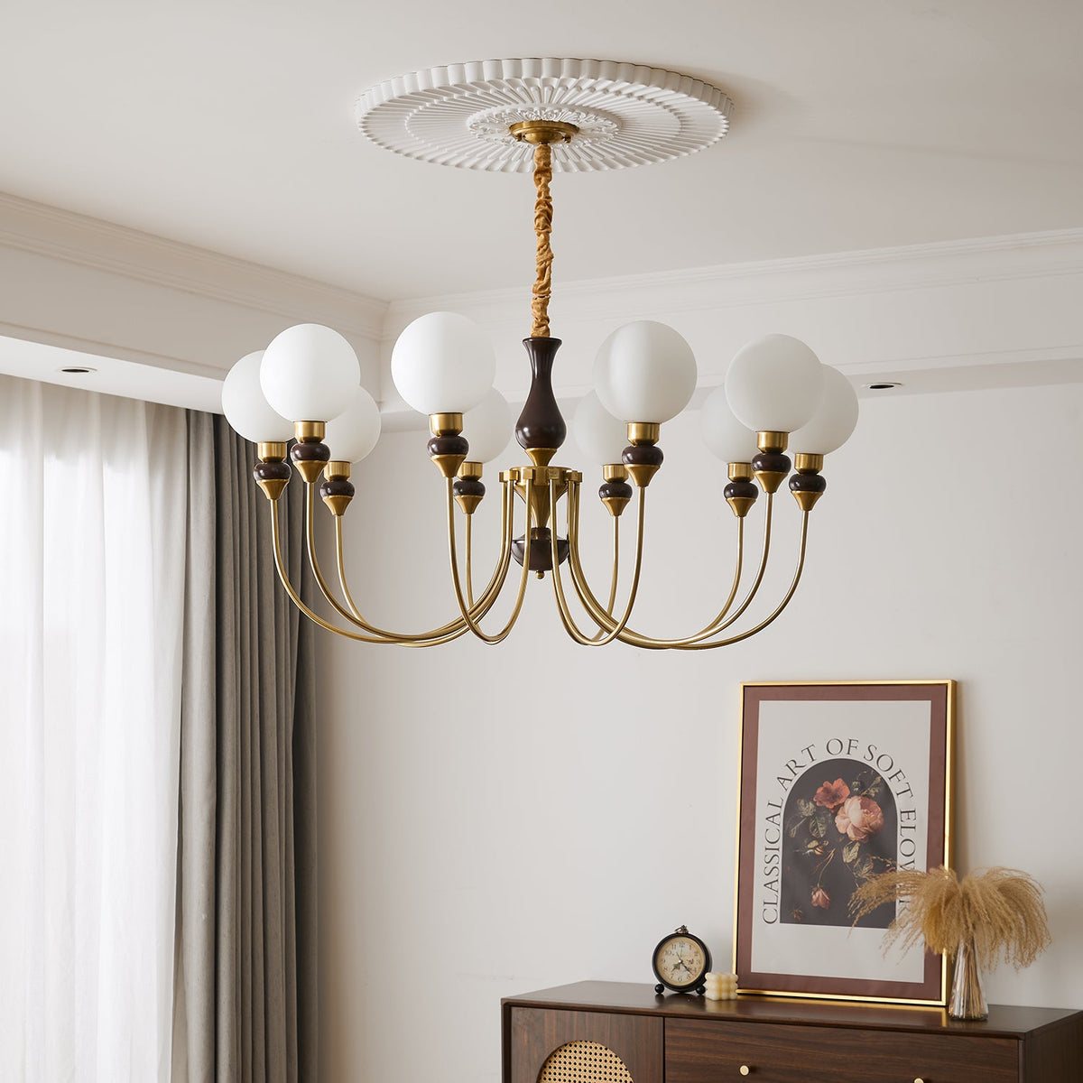 Helena Curve Chandelier