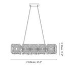 Helios Rectangle Pendant Lamp