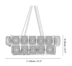 Helios Rectangle Pendant Lamp
