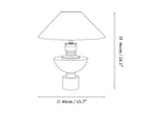 Helios Vase Table Lamp
