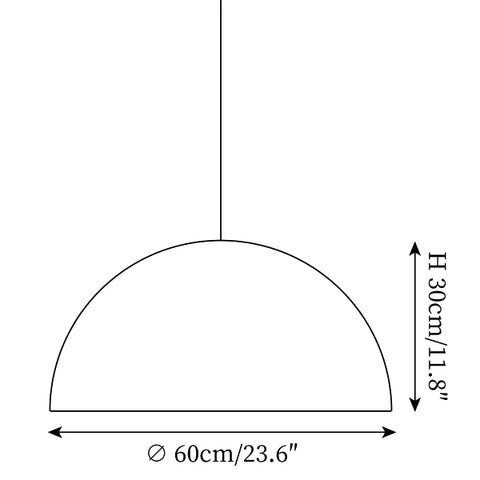Hemisfera Suspension Lamp