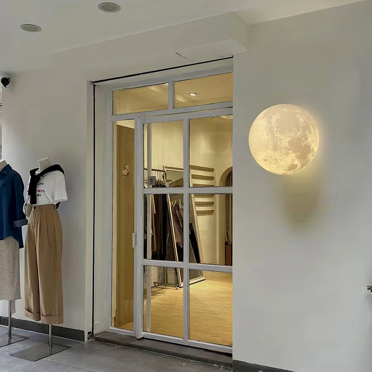 3D Moon Wall Lamp