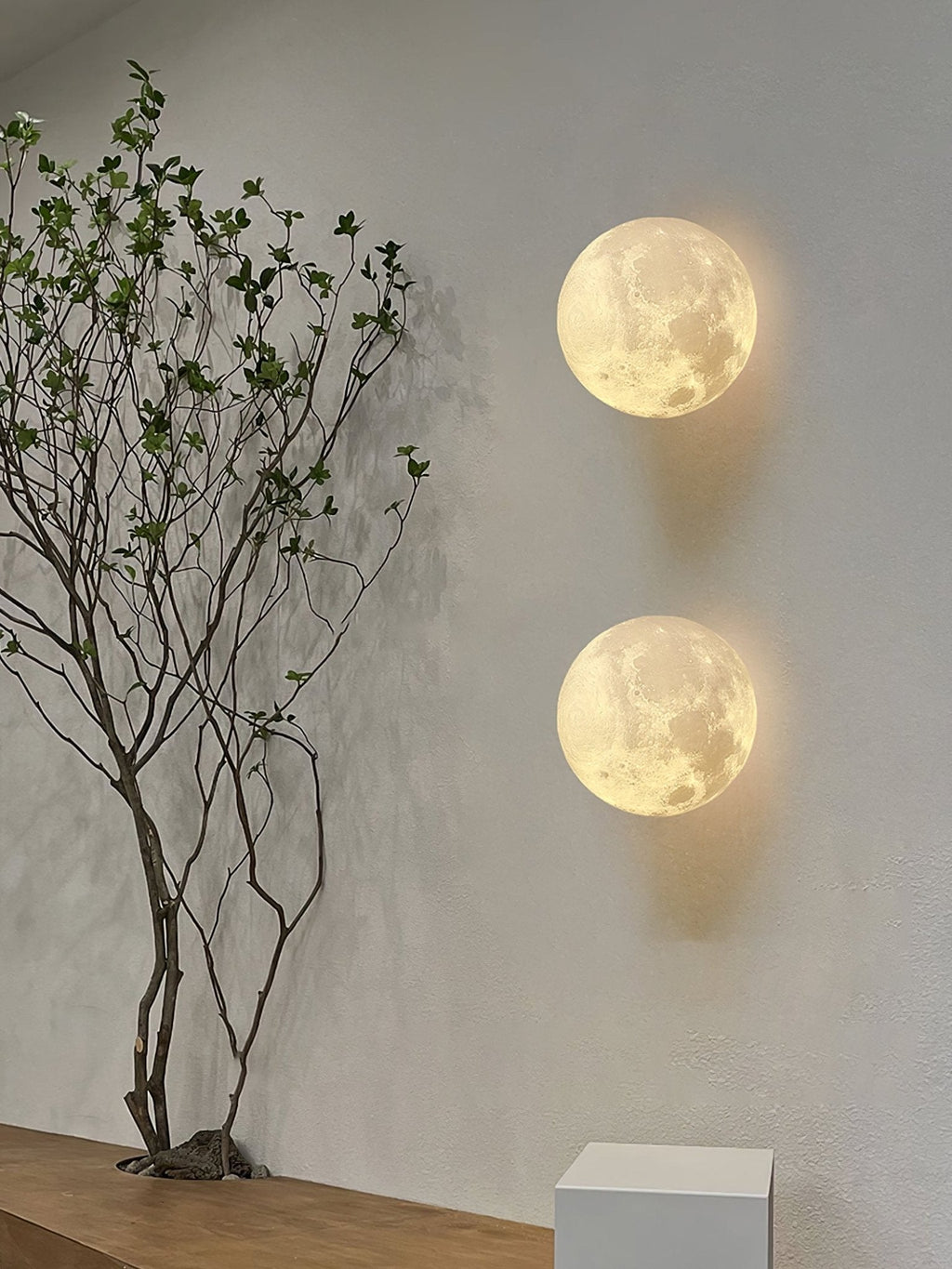 3D Moon Wall Lamp