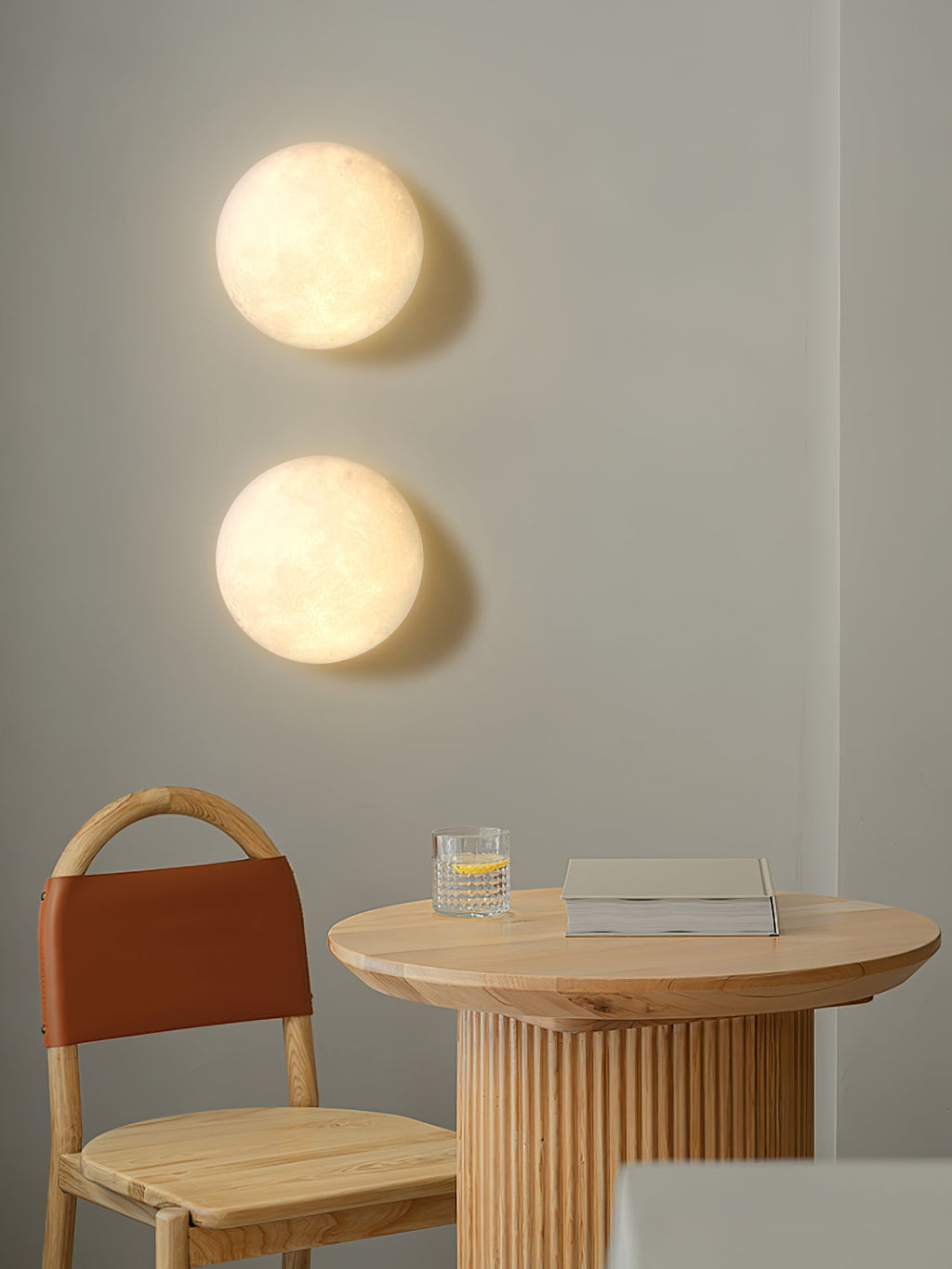 3D Moon Wall Lamp