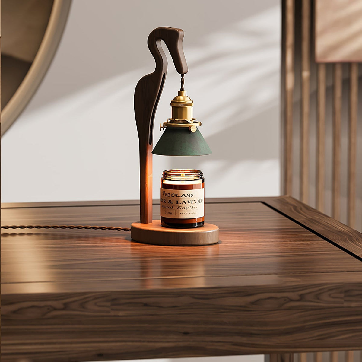Heron Glow Candle Warmer Lamp
