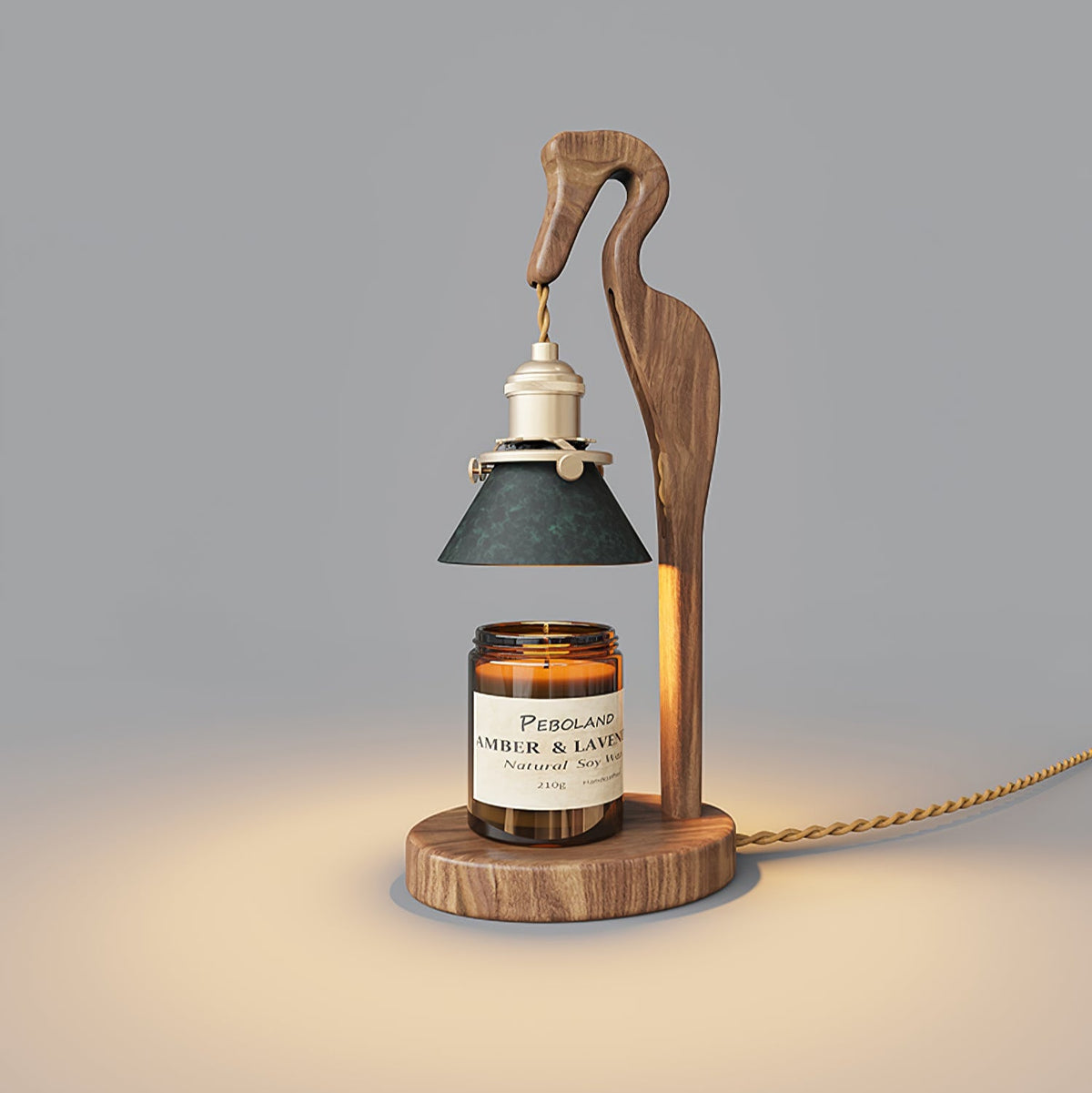 Heron Glow Candle Warmer Lamp