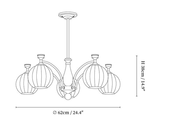 Hespera Orb Chandelier