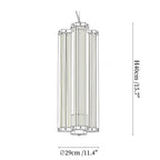 Hexagonal Glass Pendant Lamp