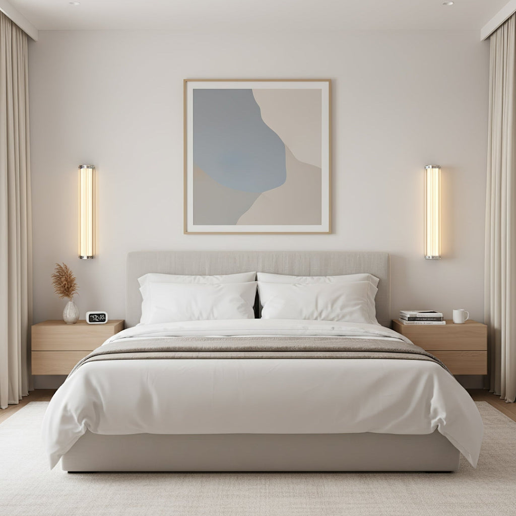 Hexagonal Glass Wall Lamp
