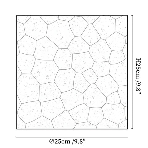 Hive Hexagonal Texture Sconce