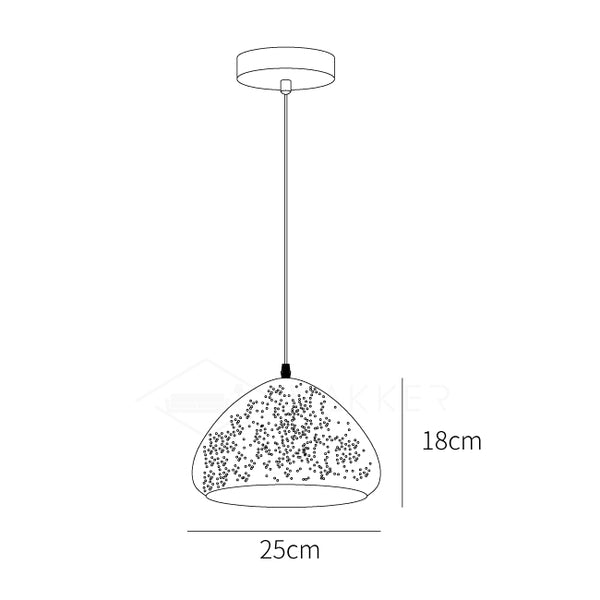 Hollow Industrial Pendant Lamp