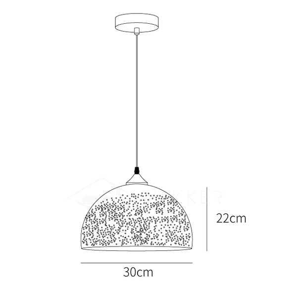 Hollow Industrial Pendant Lamp