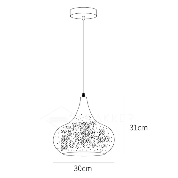 Hollow Industrial Pendant Lamp
