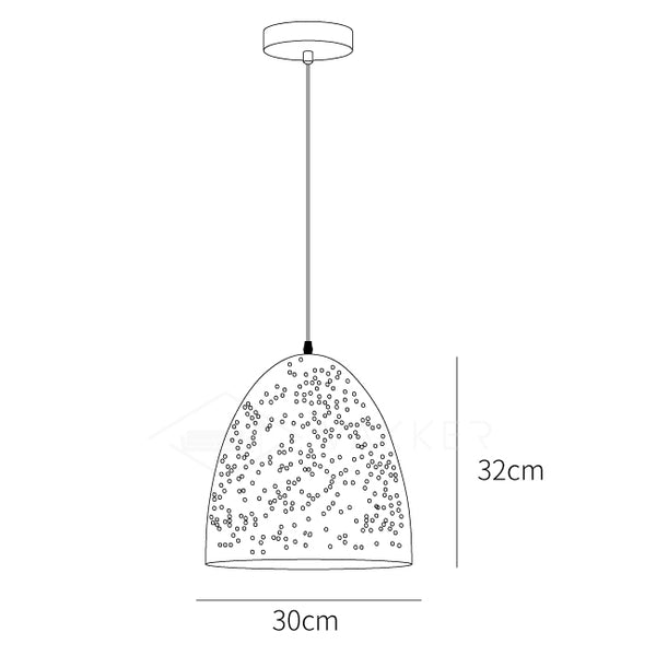 Hollow Industrial Pendant Lamp
