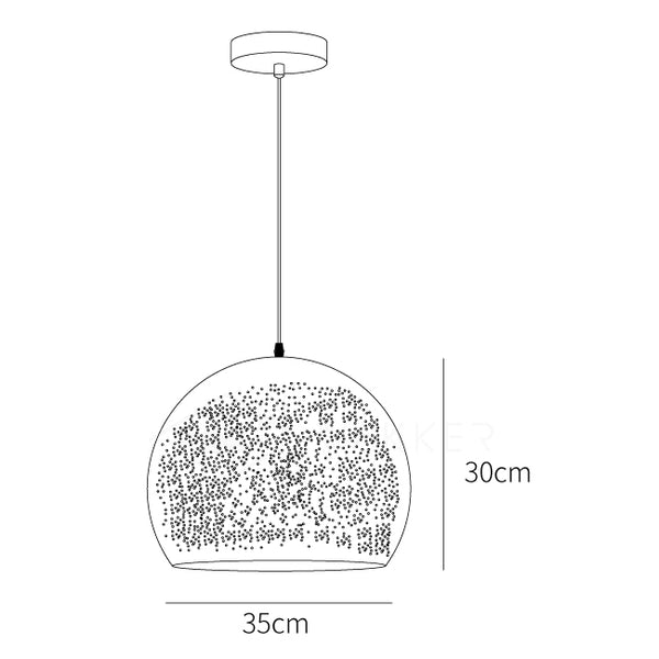 Hollow Industrial Pendant Lamp
