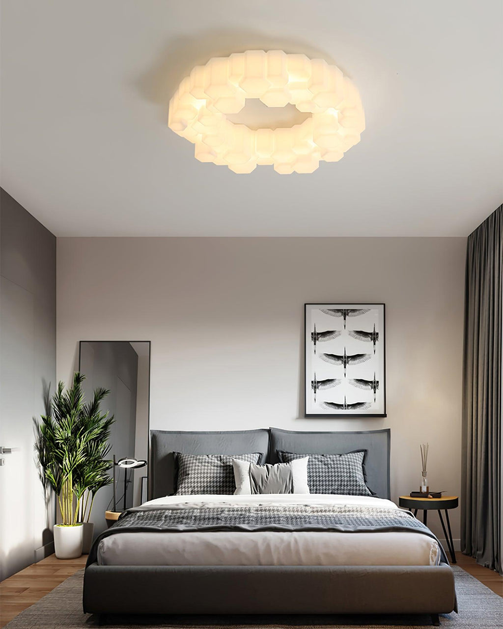 Honeycomb Ceiling Lamp