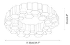 Honeycomb Ceiling Lamp