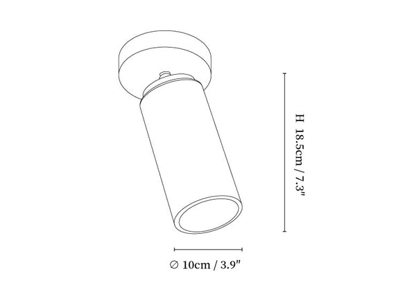 Horizon Brass Spot Light