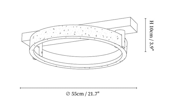 Horizon Ring Ceiling Lamp