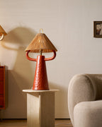 Horns Ceramic Table Lamp