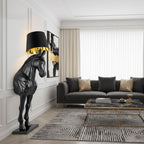 Horse Statue Floor Lamp