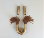 Horsehair Wall Lamp