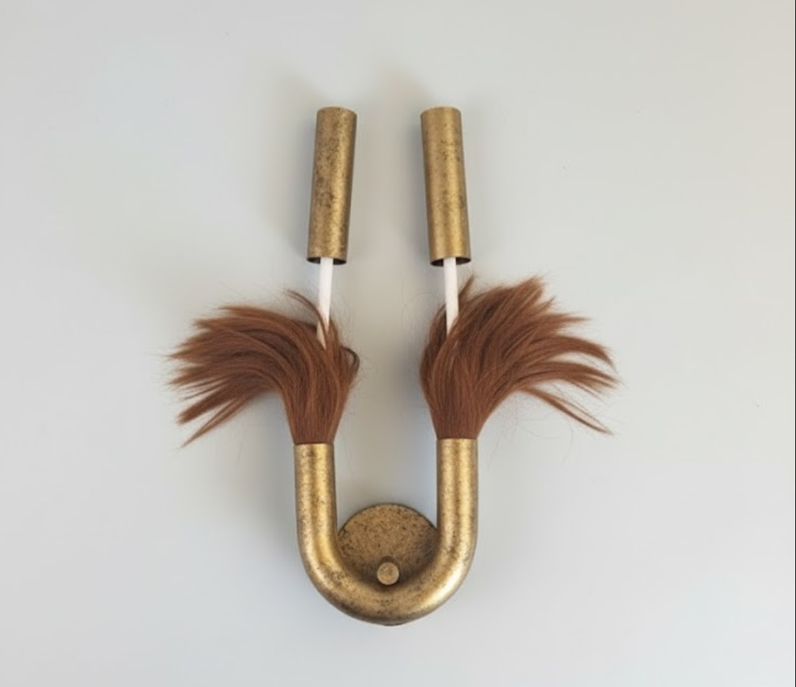 Horsehair Wall Lamp