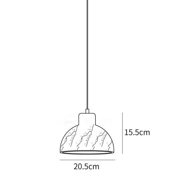 Hubble Cement Pendant Lights