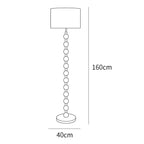 Hugo Barbell Floor Lamp