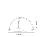 Hush Acoustic Felt Pendant Lamp