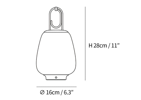 Hyggelite Lantern Table Lamp