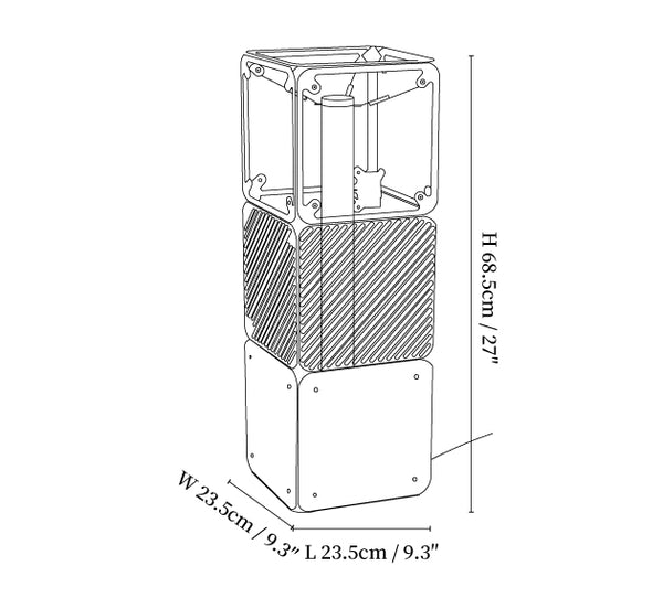 Hyperqube Floor Lamp