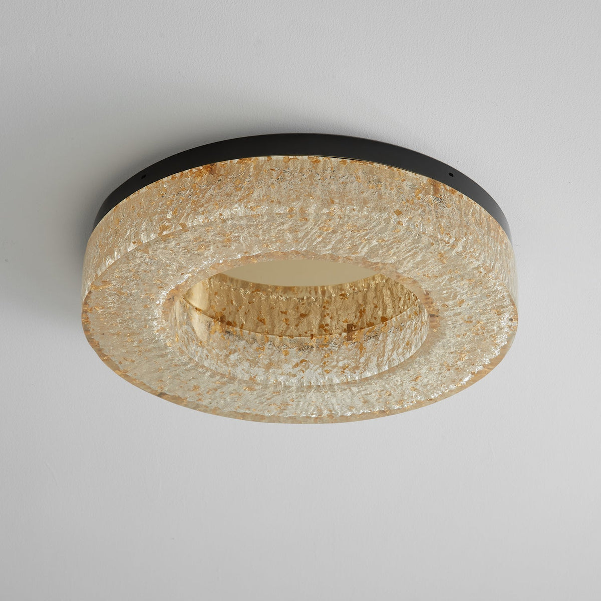 Ice Crack Circle Ceiling Lamp
