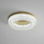Ice Crack Circle Ceiling Lamp