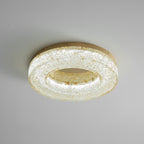 Ice Crack Circle Ceiling Lamp