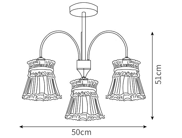 Ice Cream Crystal Chandeliers