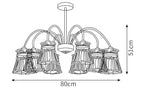 Ice Cream Crystal Chandeliers