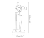 Guardian Sculpture Floor Lamp
