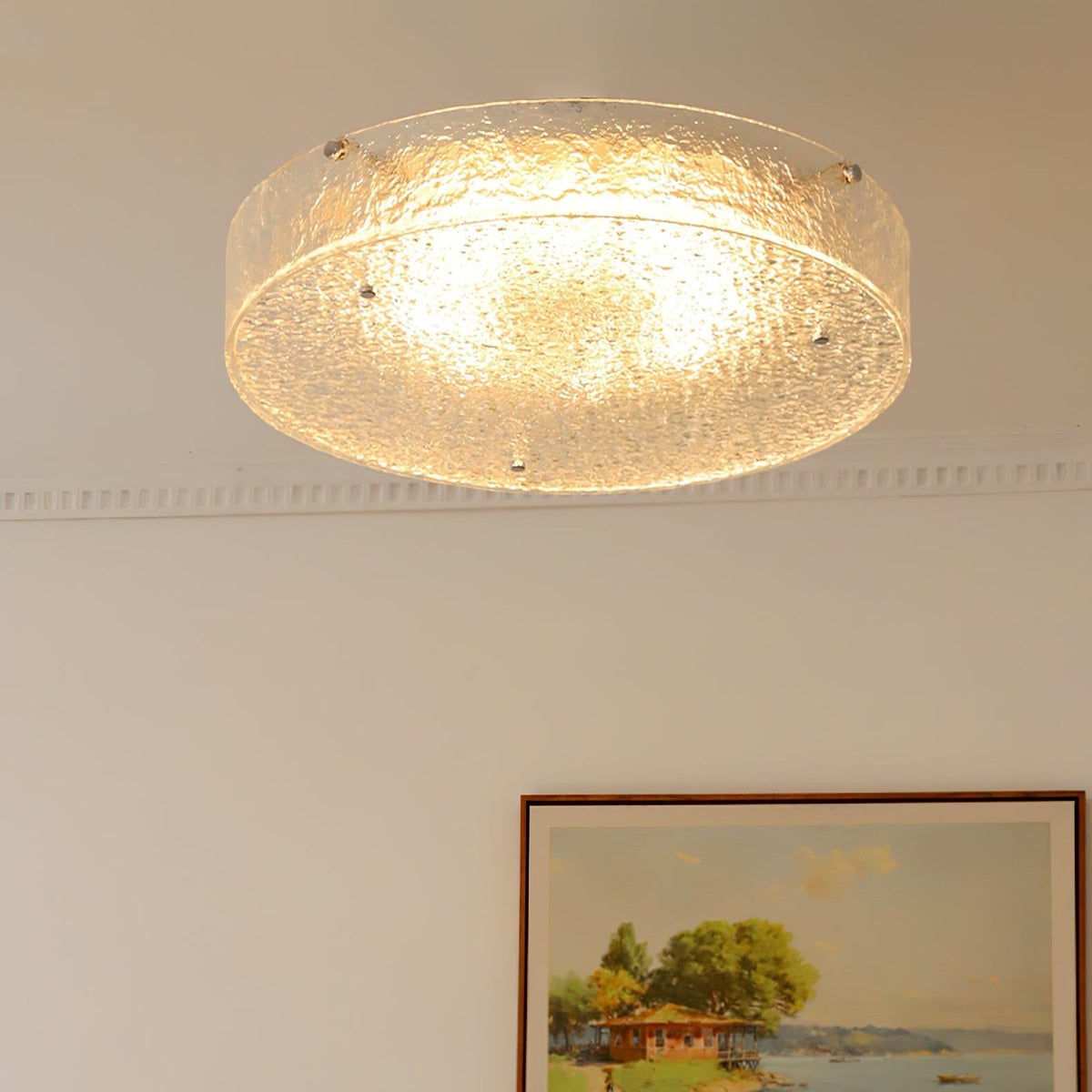 Illuminese Glass Ceiling Lamp