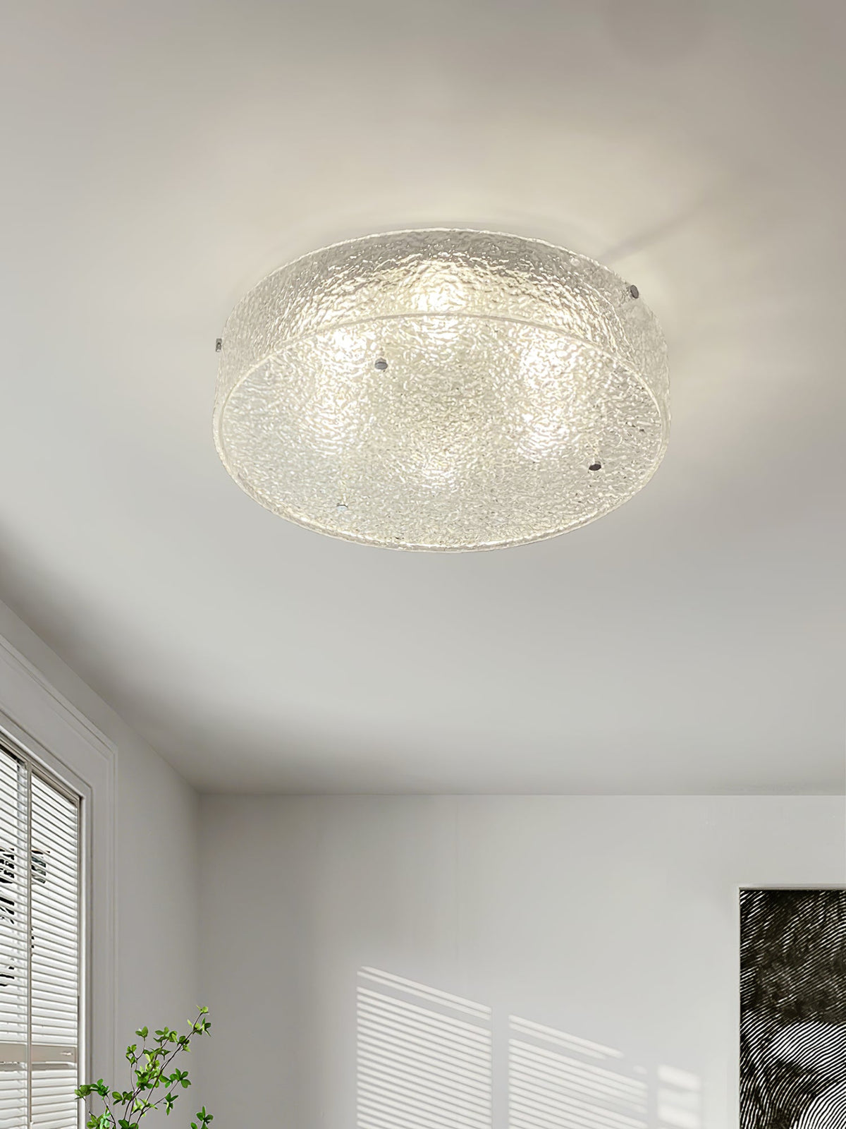Illuminese Glass Ceiling Lamp