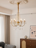 Imperial Pearl Crystal Chandelier