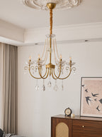 Imperial Pearl Crystal Chandelier