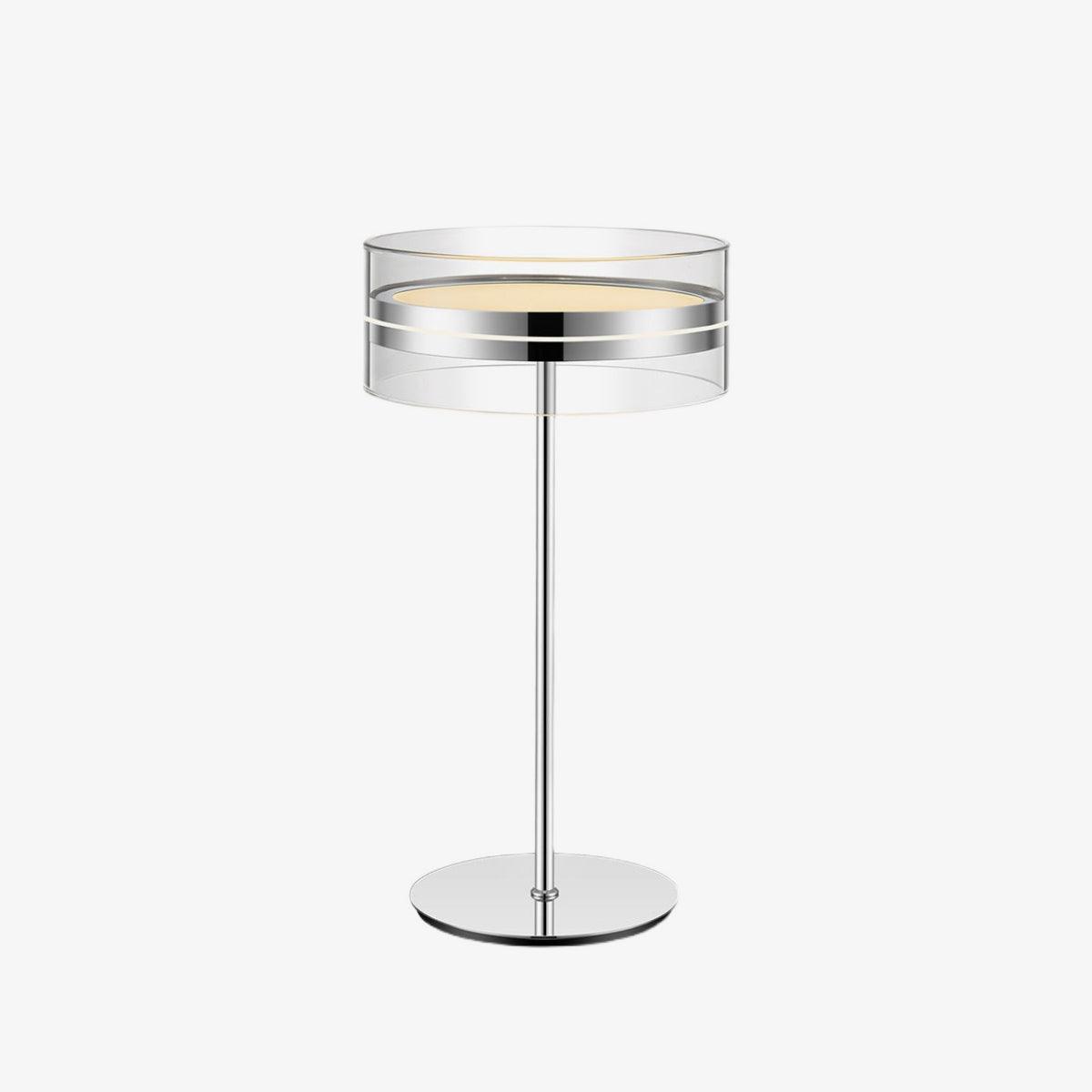 Impex Florina Chrome Table Lamp