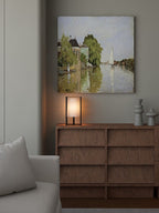 Industrial Cage Frame Table Lamp