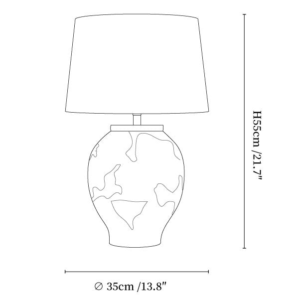Inkwash Table Lamp