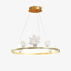 Ion Leaf Chandelier
