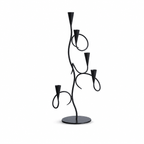 Iron Vine Multi - Arm Candle Holder