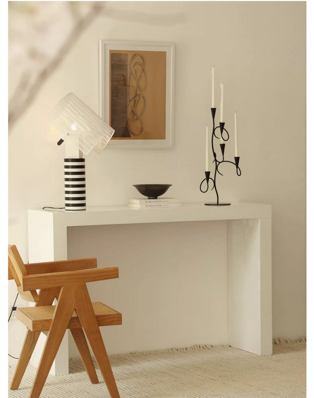 Iron Vine Multi - Arm Candle Holder