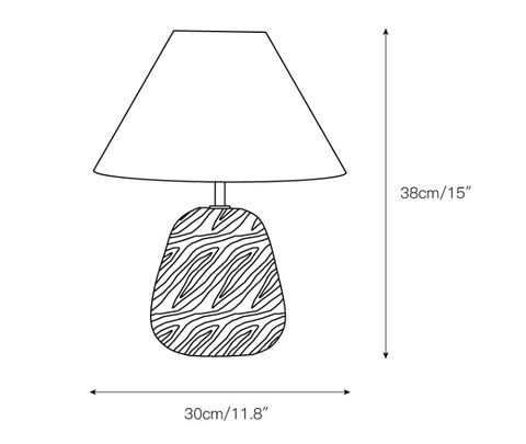 Irving Wood Table Lamp