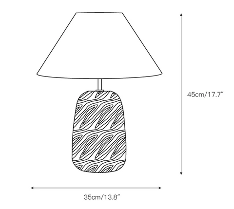 Irving Wood Table Lamp